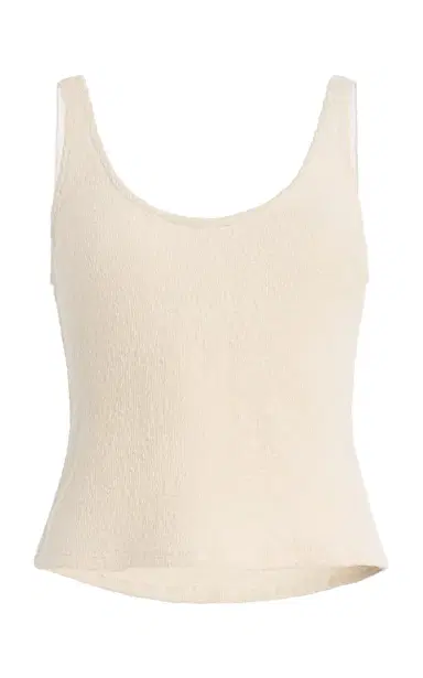 ANEMOS Round Neck Knit Tank Top | Thumbnail 1