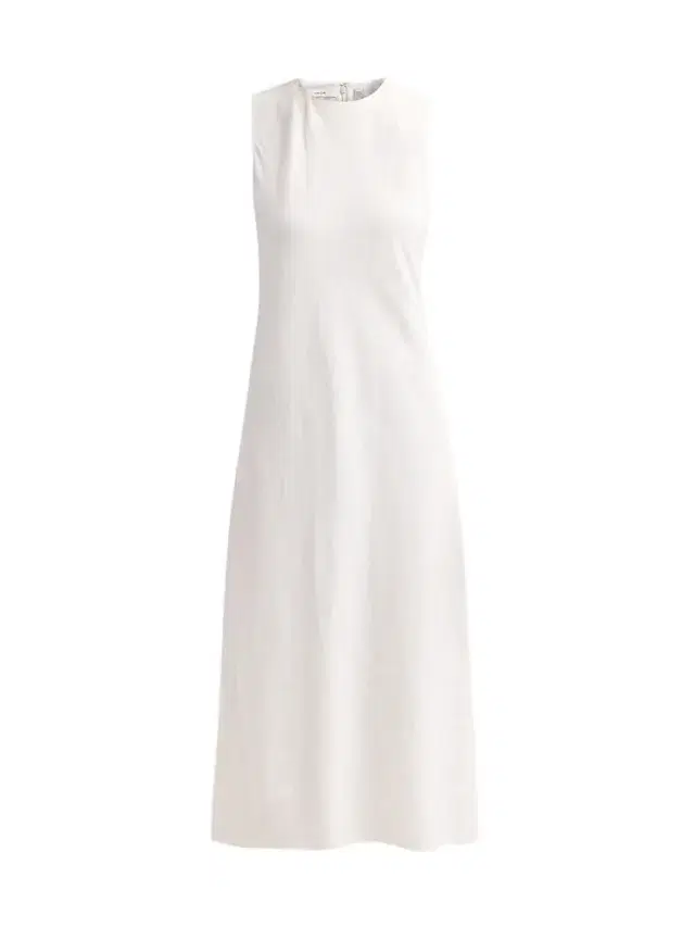 Vince Women's Bias-Cut Midi Dress - Off White