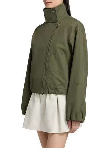 Vince Women's Sculpted Parachute Jacket - Peg Pine Grove - Size XS | Thumbnail 4 Vince Women's Sculpted Parachute Jacket - Peg Pine Grove - Size XS | Thumbnail 4