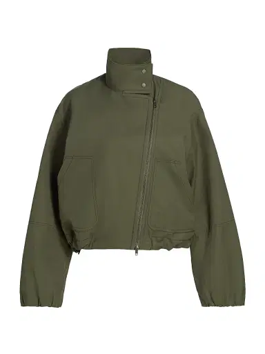 Vince Women's Sculpted Parachute Jacket - Peg Pine Grove - Size XS | Thumbnail 1 Vince Women's Sculpted Parachute Jacket - Peg Pine Grove - Size XS | Thumbnail 1