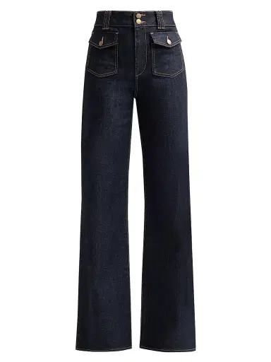 Ramy Brook Women's Fay Flap Pocket Flare Jeans | Thumbnail 1 Ramy Brook Women's Fay Flap Pocket Flare Jeans | Thumbnail 1