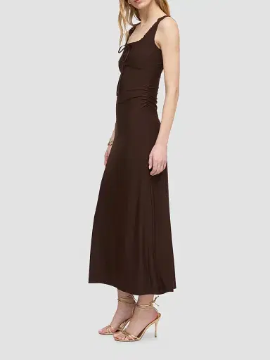 Hill House Home Women's The Coraline Dress - Chocolate - Size XXL | Thumbnail 3