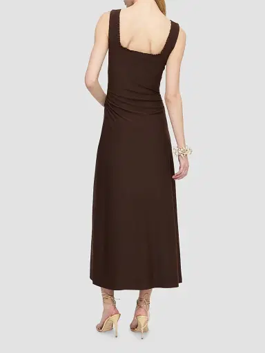 Hill House Home Women's The Coraline Dress - Chocolate - Size XXL | Thumbnail 4