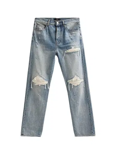 AMIRI Men's Mx1 Suede Moto Straight-Fit Jeans | Thumbnail 1 AMIRI Men's Mx1 Suede Moto Straight-Fit Jeans | Thumbnail 1