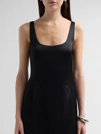 Ramy Brook Women's Blossom Mesh Gown - Black Mesh - Size 12 | Thumbnail 5