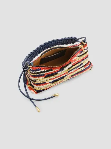 Cult Gaia Women's Osa Crochet Raffia Shoulder Bag - Rainbow Multi | Thumbnail 4 Cult Gaia Women's Osa Crochet Raffia Shoulder Bag - Rainbow Multi | Thumbnail 4