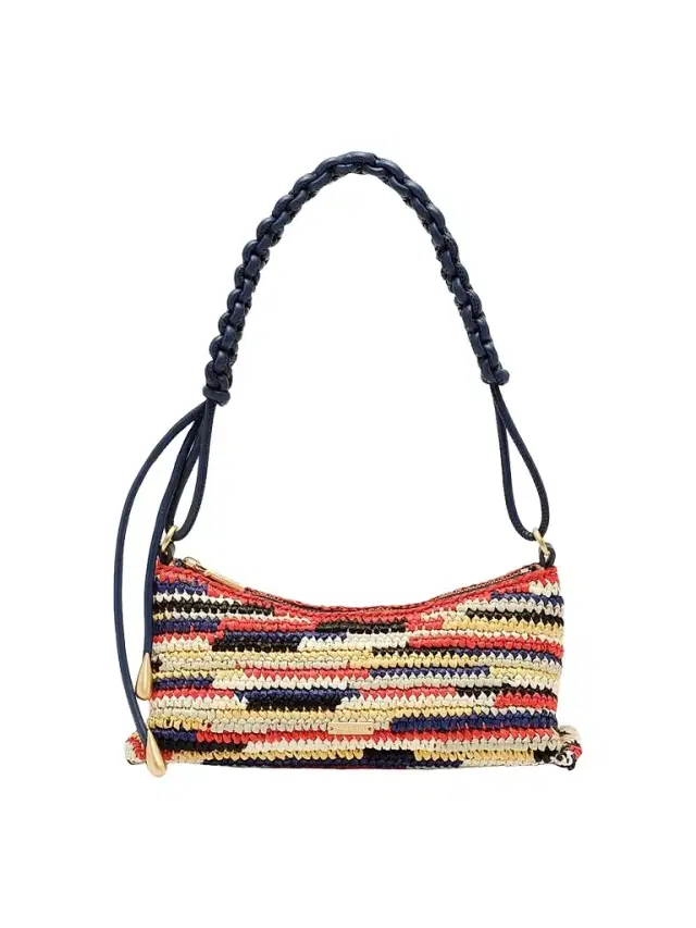 Cult Gaia Women's Osa Crochet Raffia Shoulder Bag - Rainbow Multi