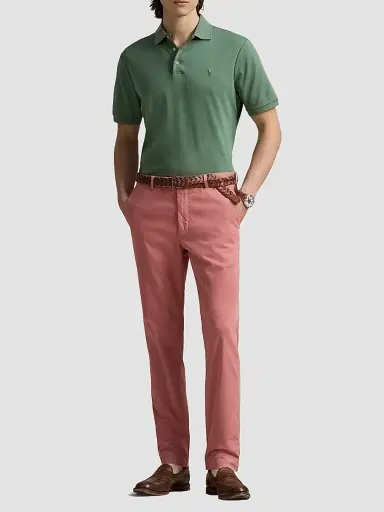 Polo Ralph Lauren Men's Cotton Interlock Polo Shirt | Thumbnail 2 Polo Ralph Lauren Men's Cotton Interlock Polo Shirt | Thumbnail 2