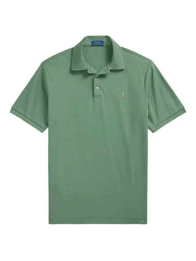 Polo Ralph Lauren Men's Cotton Interlock Polo Shirt - Fatigue
