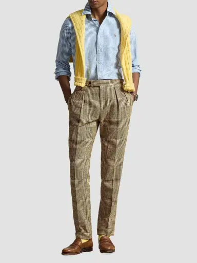 Polo Ralph Lauren Men's Seersucker Oxford Shirt - Blue White - Size XXL | Thumbnail 2