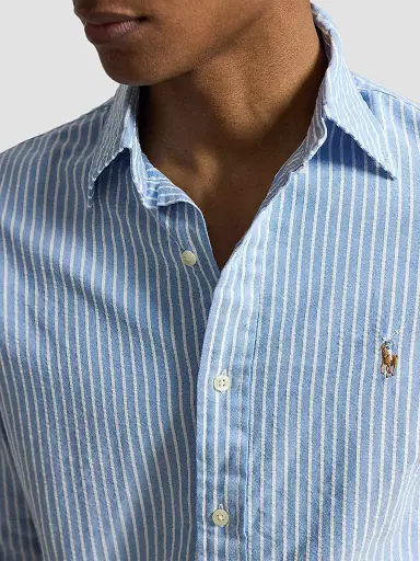 Polo Ralph Lauren Men's Seersucker Oxford Shirt | Thumbnail 5 Polo Ralph Lauren Men's Seersucker Oxford Shirt | Thumbnail 5