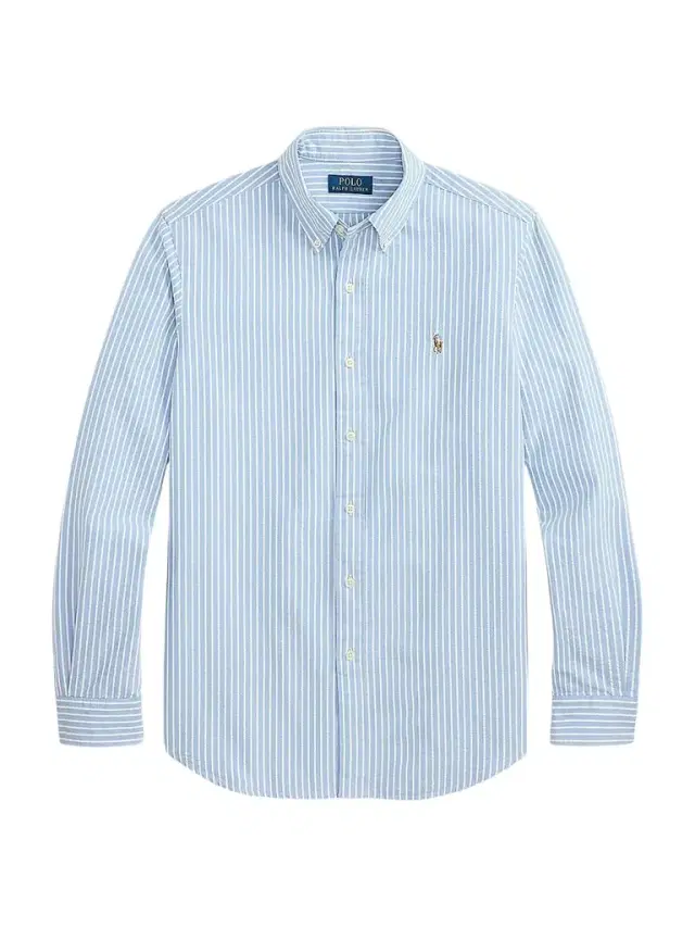 Polo Ralph Lauren Men's Seersucker Oxford Shirt - Blue White