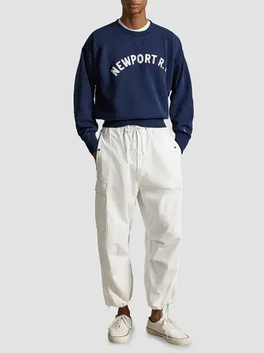 Polo Ralph Lauren Men's Newport Fleece Crewneck Sweatshirt - Newport Navy | Thumbnail 2