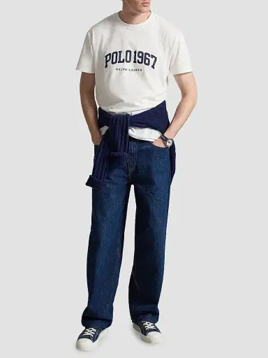 Polo Ralph Lauren Men's Polo 1967 Crewneck T-Shirt - White - Size XXL | Thumbnail 2 Polo Ralph Lauren Men's Polo 1967 Crewneck T-Shirt - White - Size XXL | Thumbnail 2