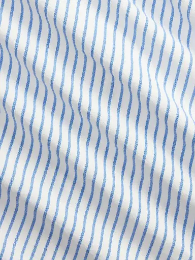Polo Ralph Lauren Men's Seersucker Oxford Shirt - White Blue - Size XXL | Thumbnail 6