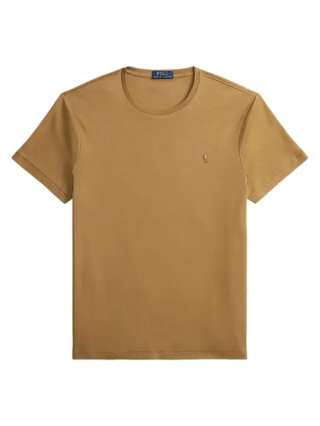 Men's Cotton Crewneck T-Shirt - Cafe Brown