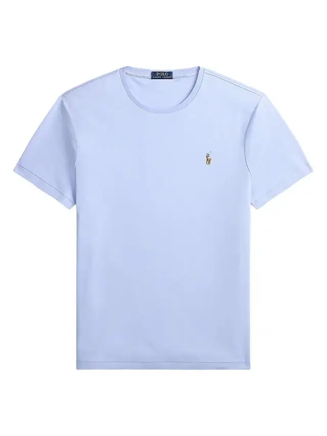 Men's Cotton Crewneck T-Shirt - Pebble Blue