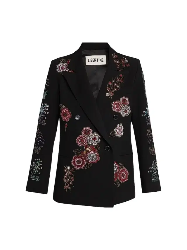 Libertine Women's Colette Double-Breasted Blazer - Black