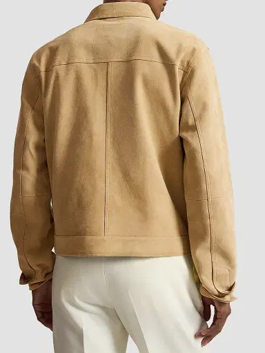 Polo Ralph Lauren Men's Ashdale Suede Jacket - Cafe Tan Suede - Size XXL | Thumbnail 3 Polo Ralph Lauren Men's Ashdale Suede Jacket - Cafe Tan Suede - Size XXL | Thumbnail 3