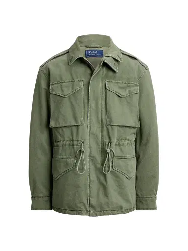 Polo Ralph Lauren Men's Big & Tall Field Jacket - Mint Olive Washed - Size XXL | Thumbnail 1