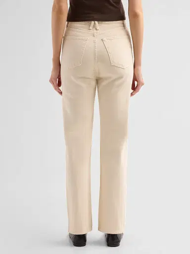 SLVRLAKE Women's London Straight-Leg Jeans - White - Size 32 | Thumbnail 3