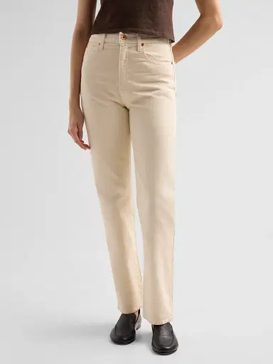 SLVRLAKE Women's London Straight-Leg Jeans - White - Size 32 | Thumbnail 4