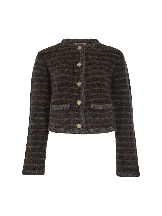 Altuzarra Women's Mack Alpaca-Blend Jacket - Fudge