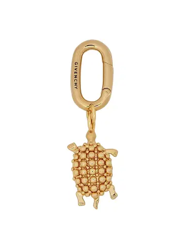 Givenchy Women's Lucky Turtle Bag Charm in Metal | Thumbnail 1 Givenchy Women's Lucky Turtle Bag Charm in Metal | Thumbnail 1