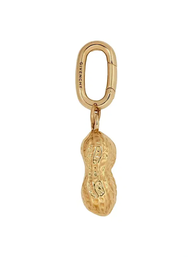 Givenchy Women's Lucky Peanut Charm Bag in Metal - Golden