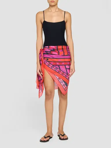 PUCCI Women's L'Alba Cotton Pareo | Thumbnail 2 PUCCI Women's L'Alba Cotton Pareo | Thumbnail 2