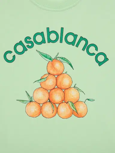 Casablanca Little Boy's & Boy's Logo Orange T-Shirt - Green Jersey - Size 13 | Thumbnail 3 Casablanca Little Boy's & Boy's Logo Orange T-Shirt - Green Jersey - Size 13 | Thumbnail 3