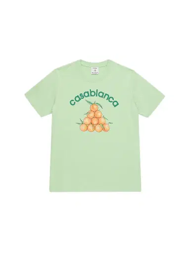 Casablanca Little Boy's & Boy's Logo Orange T-Shirt - Green Jersey - Size 13 | Thumbnail 1 Casablanca Little Boy's & Boy's Logo Orange T-Shirt - Green Jersey - Size 13 | Thumbnail 1