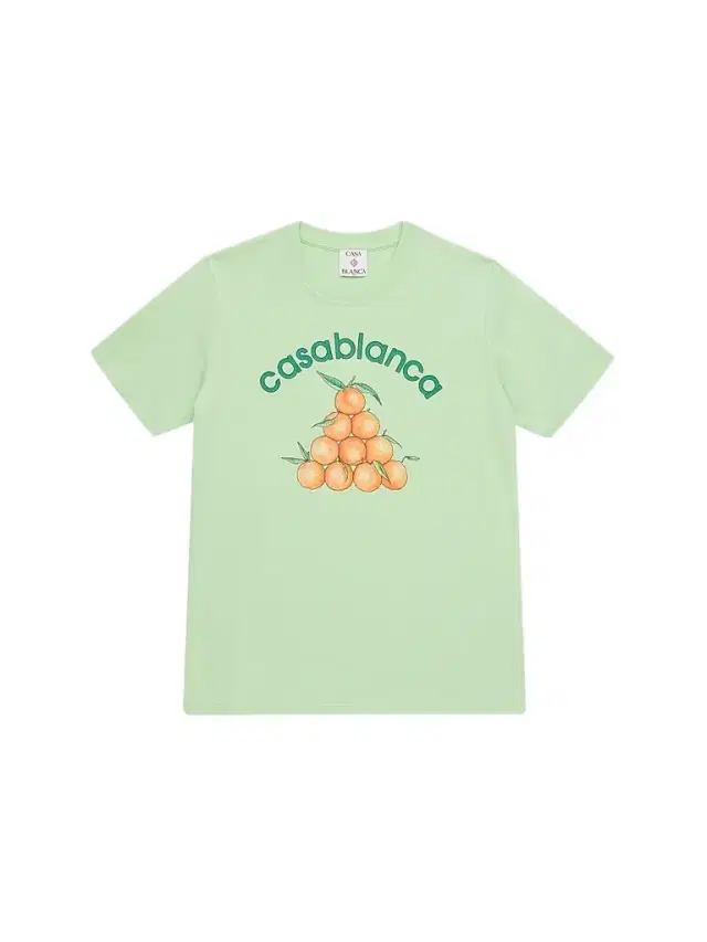 Casablanca Little Boy's & Boy's Logo Orange T-Shirt - Green Jersey