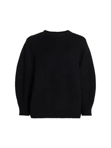 TOTEME Women's Oversized Cotton Crewneck Sweater | Thumbnail 1 TOTEME Women's Oversized Cotton Crewneck Sweater | Thumbnail 1