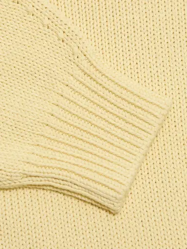 TOTEME Women's Oversized Cotton Crewneck Sweater | Thumbnail 7