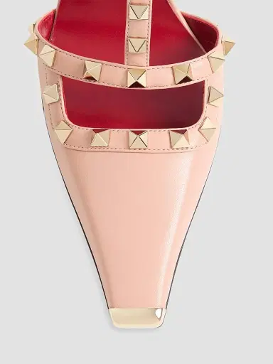 Valentino Garavani Women's Rockstud Kidskin 100MM Pumps - Phard | Thumbnail 5