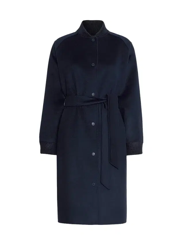 Weekend Max Mara Women's Double Wool Broadcloth Coat - Navy