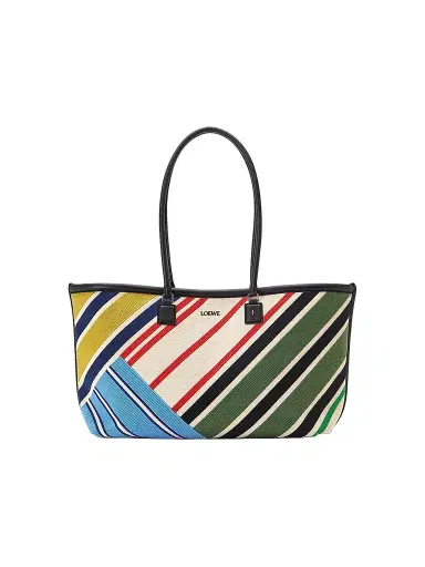 Loewe Women's Verano Embroidered Canvas Tote | Thumbnail 1