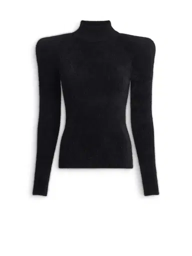 Balmain Fluffy ribbed knit jumper | Thumbnail 1