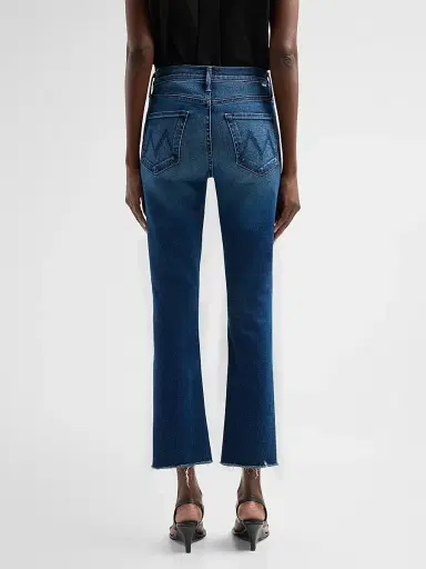 Mother Women's Dazzler Mid-Rise Ankle Fray Jeans | Thumbnail 3 Mother Women's Dazzler Mid-Rise Ankle Fray Jeans | Thumbnail 3