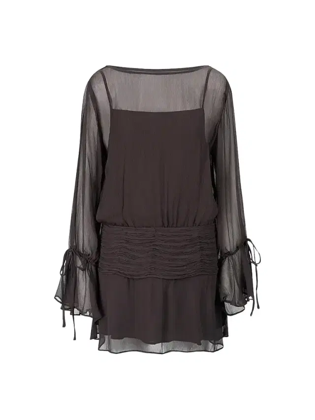 Staud Women's Beatrix Plissé Mini Dress - Earth