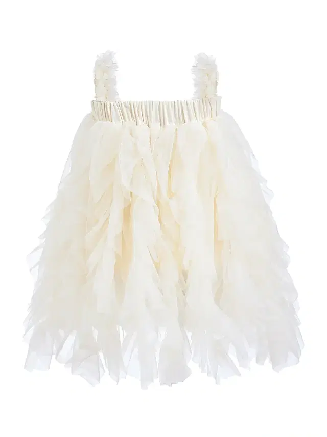 Tulleen Baby Girl's Sleeveless Ruffle Layered Dress -  6 Months