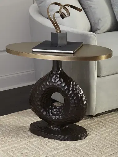 Arteriors Seth Textured Side Table | Thumbnail 2 Arteriors Seth Textured Side Table | Thumbnail 2