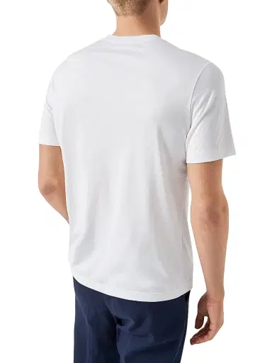 Eton Men's Silk-Cotton Knit T-Shirt | Thumbnail 3