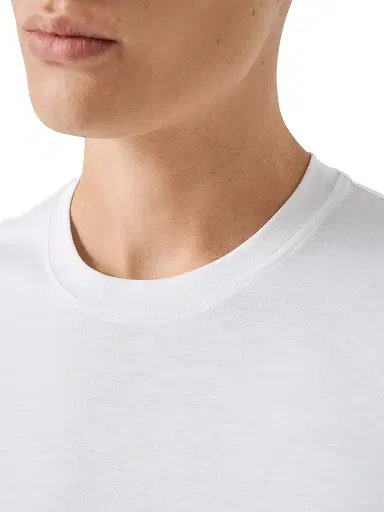 Eton Men's Silk-Cotton Knit T-Shirt | Thumbnail 4