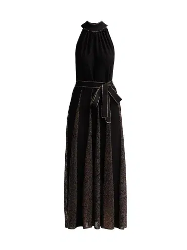 Zimmermann Women's Valiant Metallic Halter Dress | Thumbnail 1 Zimmermann Women's Valiant Metallic Halter Dress | Thumbnail 1