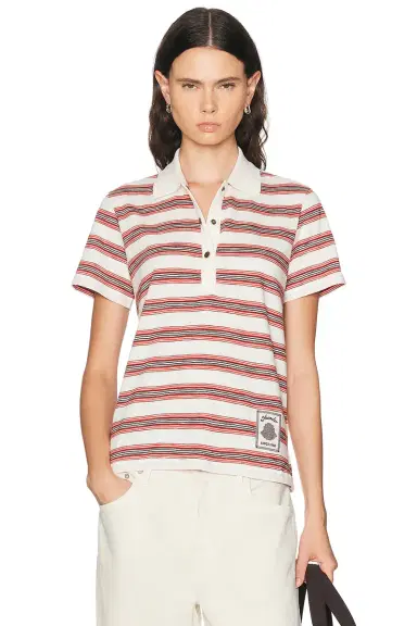 Moncler Short Sleeve Polo Shirt | Thumbnail 1