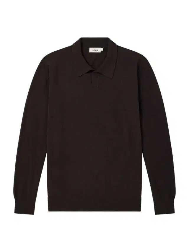 Virgin Wool Polo Sweater - Men