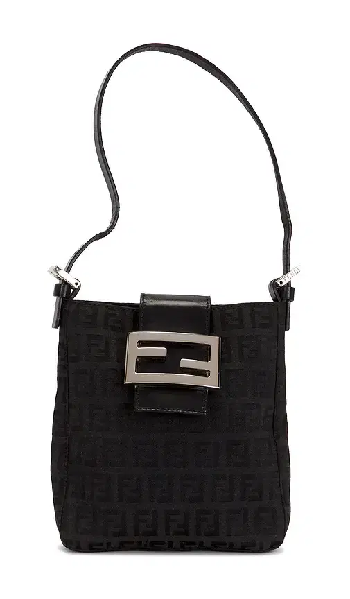 FWRD Renew Fendi Zucchino Hobo Bag
