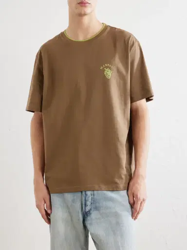 MANAAKI Logo-Printed Cotton-Jersey T-Shirt - Men | Thumbnail 3